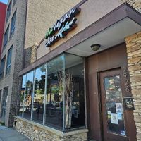 Outside at NuVegan in Washington