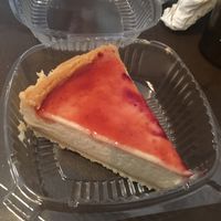 Strawberry cheesecake - couldn't believe it was vegan at NuVegan in Washington