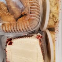 Drummies, Mac and cheese, red velvet cake at NuVegan in Washington