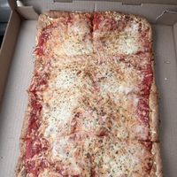 Sicilian pizza with vegan cheesee  at Ramunto's Brick n'Brew in Hanover