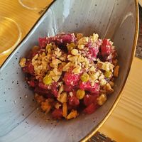 Beetroot salad (Old Terrassa) at Terrassa in Khiva