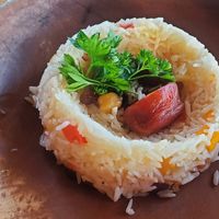 Vegan plov (Old Terrassa) at Terrassa in Khiva