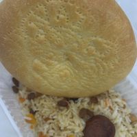 Vegan Plov  at Terrassa in Khiva