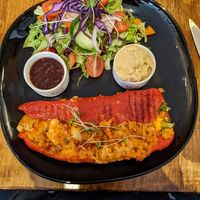 Stuffed Grilled Pepper at Olive Branch in Alnwick