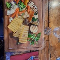 Vegan plate at Konoba Dalmacija in Zadar