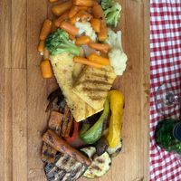 Vegan plate  at Konoba Dalmacija in Zadar