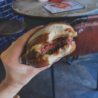 Vegan B12 Burger at 7 Bone in Bournemouth