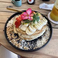 Pancakes 😋  at Tropical Kitchen Cabo in Cabo San Lucas