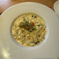 Mushroom tagliatelle   at The Boathouse in Great Yarmouth
