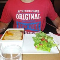 Moussaka  at La Bouche'rit in Grenoble