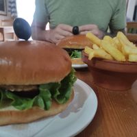 Lunch at Barril Beach Cafe in Faro