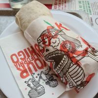 Vegan burrito at Dolores in Berlin