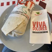 Nice big burrito!  at Dolores in Berlin