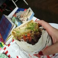 Vegan burrito. at Dolores in Berlin