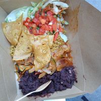 vegan friend at Dolores in Berlin