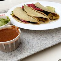 sorry but I didn't like it, I payed to much for so small portion, maybe their burritos are better at Dolores in Berlin