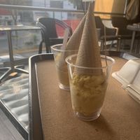 Delicioso helado de rompope  at Yoyu in Tlalnepantla