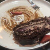 Pastel selva negra  #Veganuary at Yoyu in Tlalnepantla