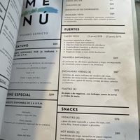 Menú   at Yoyu in Tlalnepantla