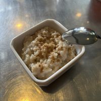 Rice pudding  at Yoyu in Tlalnepantla