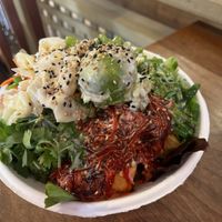 The Poke Bowl as Described in the review.  at Corner 11 Bowl and Wrap in Cleveland
