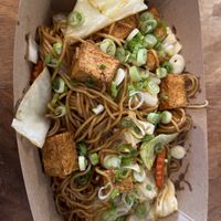 The Yakisoba Noodles.  at Corner 11 Bowl and Wrap in Cleveland