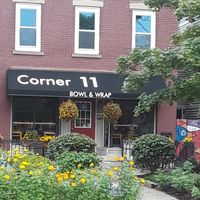 The Restaurant with plenty of street parking at Corner 11 Bowl and Wrap in Cleveland