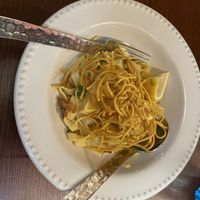 House Special Noodle with Tofu, good but not greatt  at Mingalaba in Burlingame