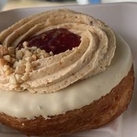 Cronut peanut butter and jam at Chök in Barcelona