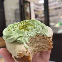 Vegan pistachio cronut   at Chök in Barcelona