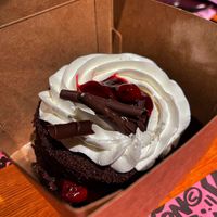 Black Forest cake   at Chök in Barcelona