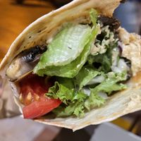 Gyros  at Umami in Crete