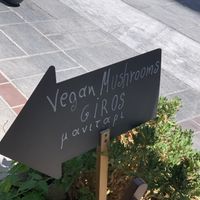 Outside sign knew what I wanted lol  at Umami in Crete