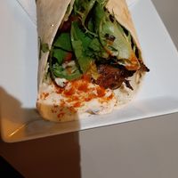 Muhsroom Gyros at Umami in Crete