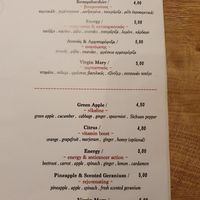 Smoothies at Umami in Crete