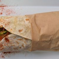 Mushroom Giros at Umami in Crete