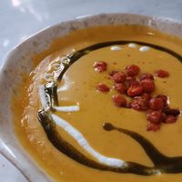 Crema de calabaza at The Loft in Terrassa