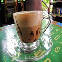 Soy Cafe Mocha  at Free Bird Cafe in Chiang Mai