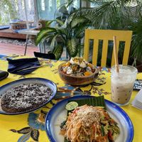 Pad Thai / Huge Pancake at Free Bird Cafe in Chiang Mai