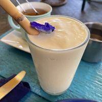 Mango heaven smoothie, 120 baht  at Free Bird Cafe in Chiang Mai