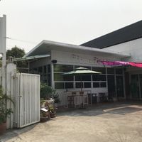 View from the street  at Free Bird Cafe in Chiang Mai