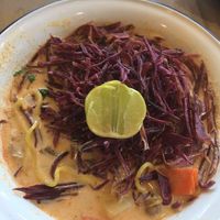 samosas  at Free Bird Cafe in Chiang Mai