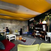 The space  at Free Bird Cafe in Chiang Mai