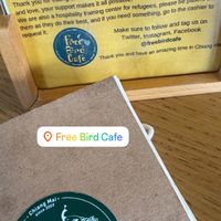   at Free Bird Cafe in Chiang Mai