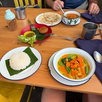 Chickpea Curry at Free Bird Cafe in Chiang Mai