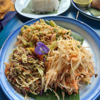 Salad sampler at Free Bird Cafe in Chiang Mai