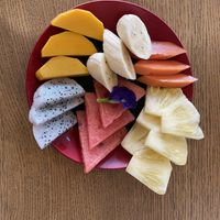 Fruit  at Free Bird Cafe in Chiang Mai