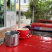 Reusable cups  at Free Bird Cafe in Chiang Mai