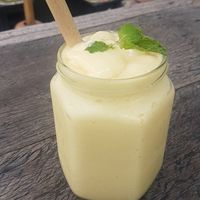 Mango Heaven Smoothie at Free Bird Cafe in Chiang Mai
