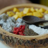 Smoothie bowl at Free Bird Cafe in Chiang Mai